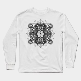 Hermetica Moderna - Medusa Intertwined Long Sleeve T-Shirt